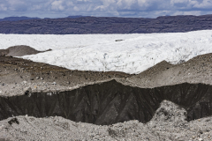 Geometric 2 (Color, Greenland Ice Sheet, Western Terminal above Kangerlussuaq 2013)